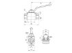 Obrazek zawór kulowy M16x1,5 DN06 gw.zew.